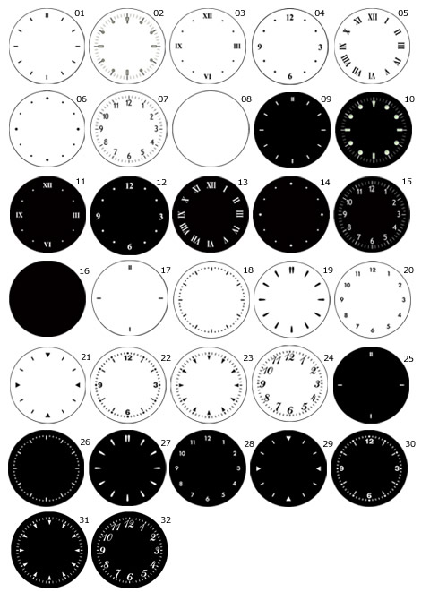 Classic Dial Layouts