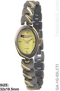 Ladies IP Gold Plated Titanium Corporate Watch qa-1G-03LCTI