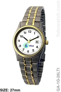 IP Gold Plated Titanium Corporate Watch qa-1G-26LTI