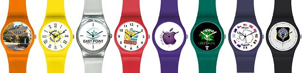 Affordable Swatch Style Logo Watches